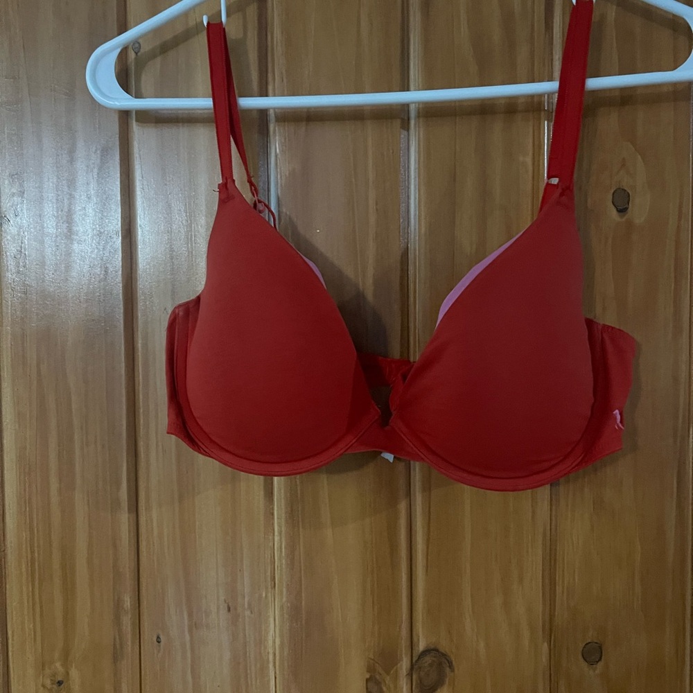 Red Women's Bra
